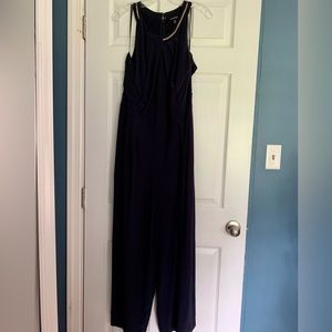 Roz & Ali Navy Jumpsuit